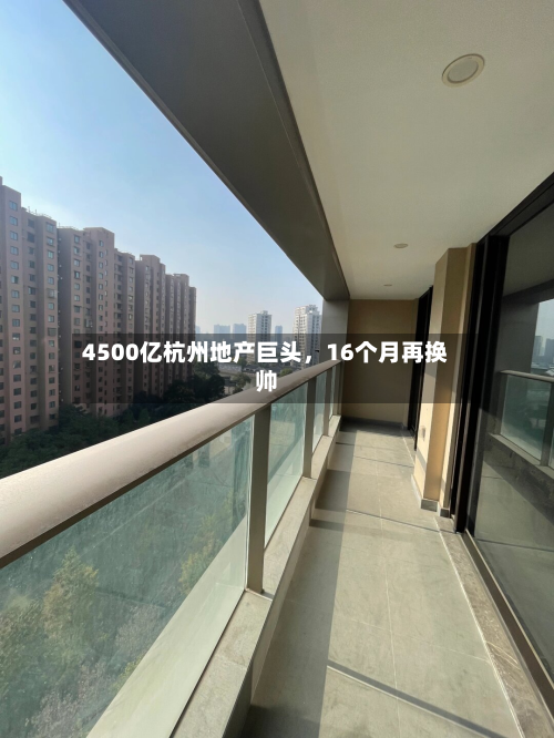 4500亿杭州地产巨头，16个月再换帅-第1张图片