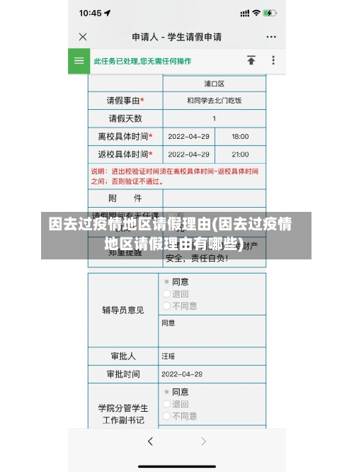 因去过疫情地区请假理由(因去过疫情地区请假理由有哪些)-第3张图片
