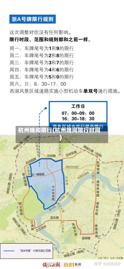 杭州晚间限行(杭州晚间限行时间)