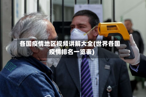 各国疫情地区视频讲解大全(世界各国疫情排名一览表)