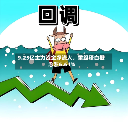 9.25亿主力资金净流入，重组蛋白概念涨6.61%