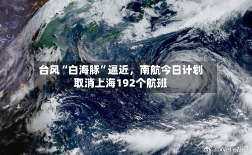 台风“白海豚	”逼近，南航今日计划取消上海192个航班-第1张图片