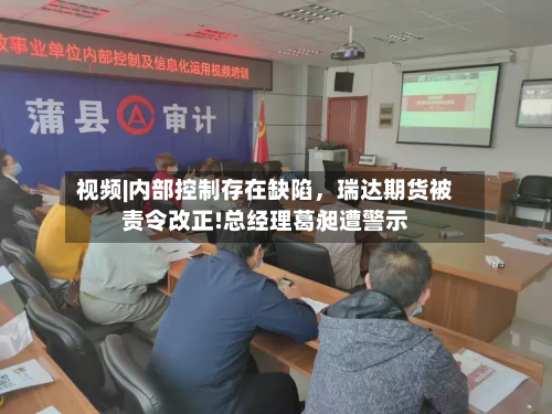 视频|内部控制存在缺陷，瑞达期货被责令改正!总经理葛昶遭警示-第2张图片