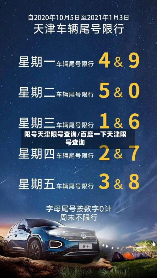 限号天津限号查询/百度一下天津限号查询-第2张图片