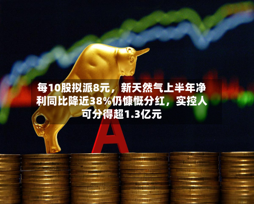 每10股拟派8元，新天然气上半年净利同比降近38%仍慷慨分红	，实控人可分得超1.3亿元-第1张图片