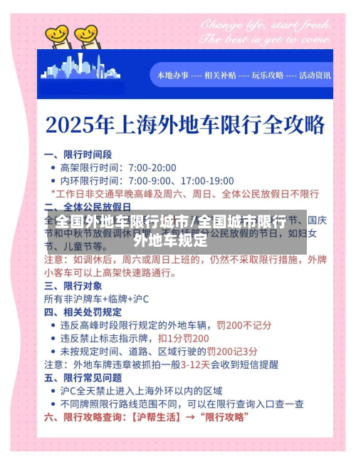 全国外地车限行城市/全国城市限行外地车规定-第3张图片