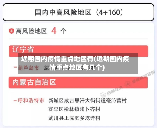近期国内疫情重点地区有(近期国内疫情重点地区有几个)