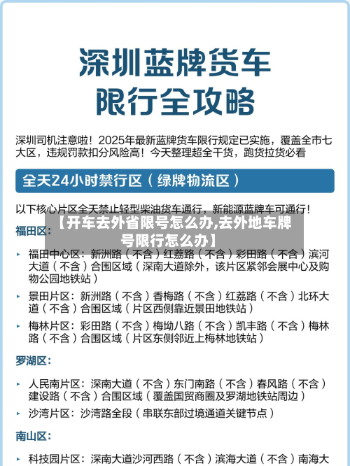 【开车去外省限号怎么办,去外地车牌号限行怎么办】-第3张图片
