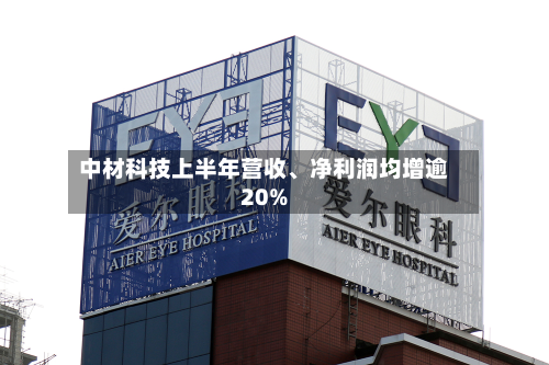 中材科技上半年营收、净利润均增逾20%-第3张图片