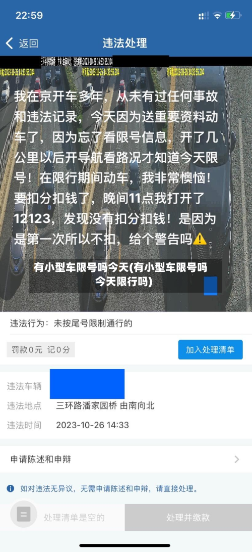 有小型车限号吗今天(有小型车限号吗今天限行吗)-第3张图片