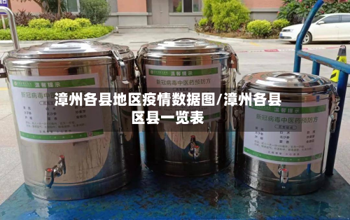 漳州各县地区疫情数据图/漳州各县区县一览表